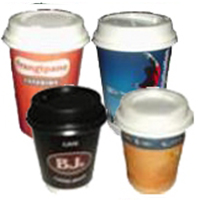 Paper Hot Cups and Lids 